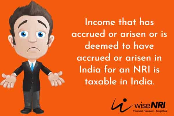 Indian Tax For NRI On Indian Income