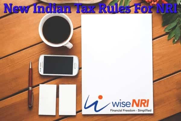 Tax Rules for NRI