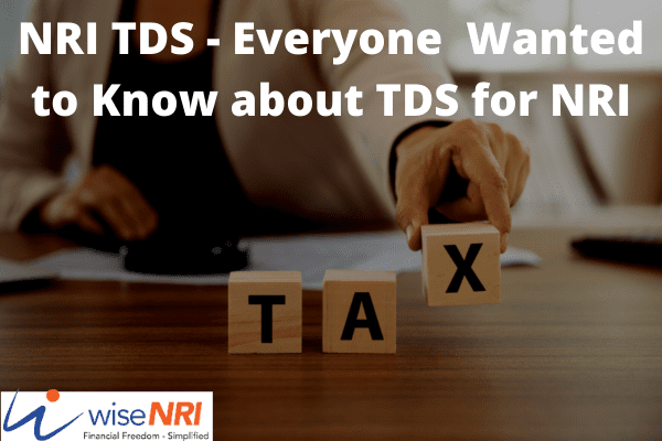 tds for nri TDS For NRI