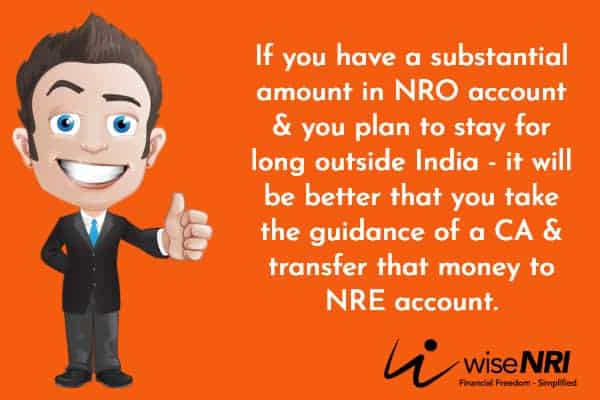 NRE and NRO Account Difference