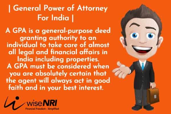 general power of attorney for india power of attorney for nri