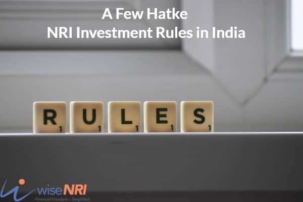 NRI Investment Rules in India