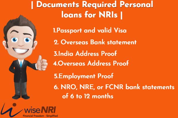 nri personal loan in india