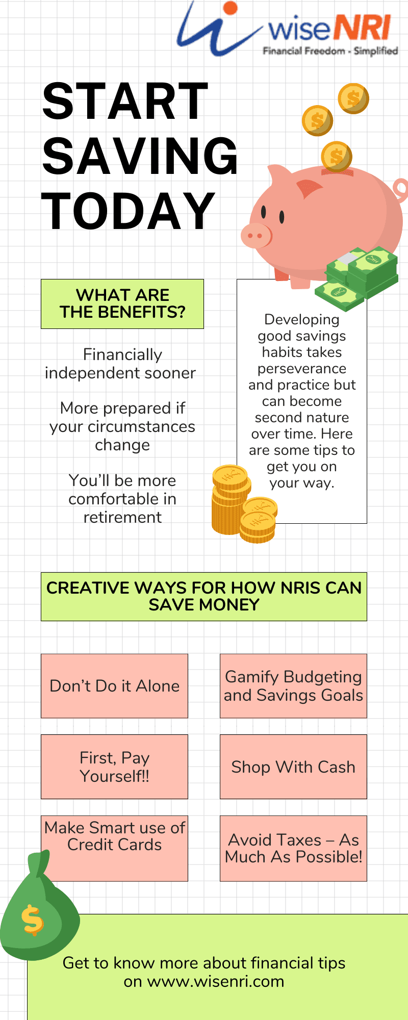 How can nri save money