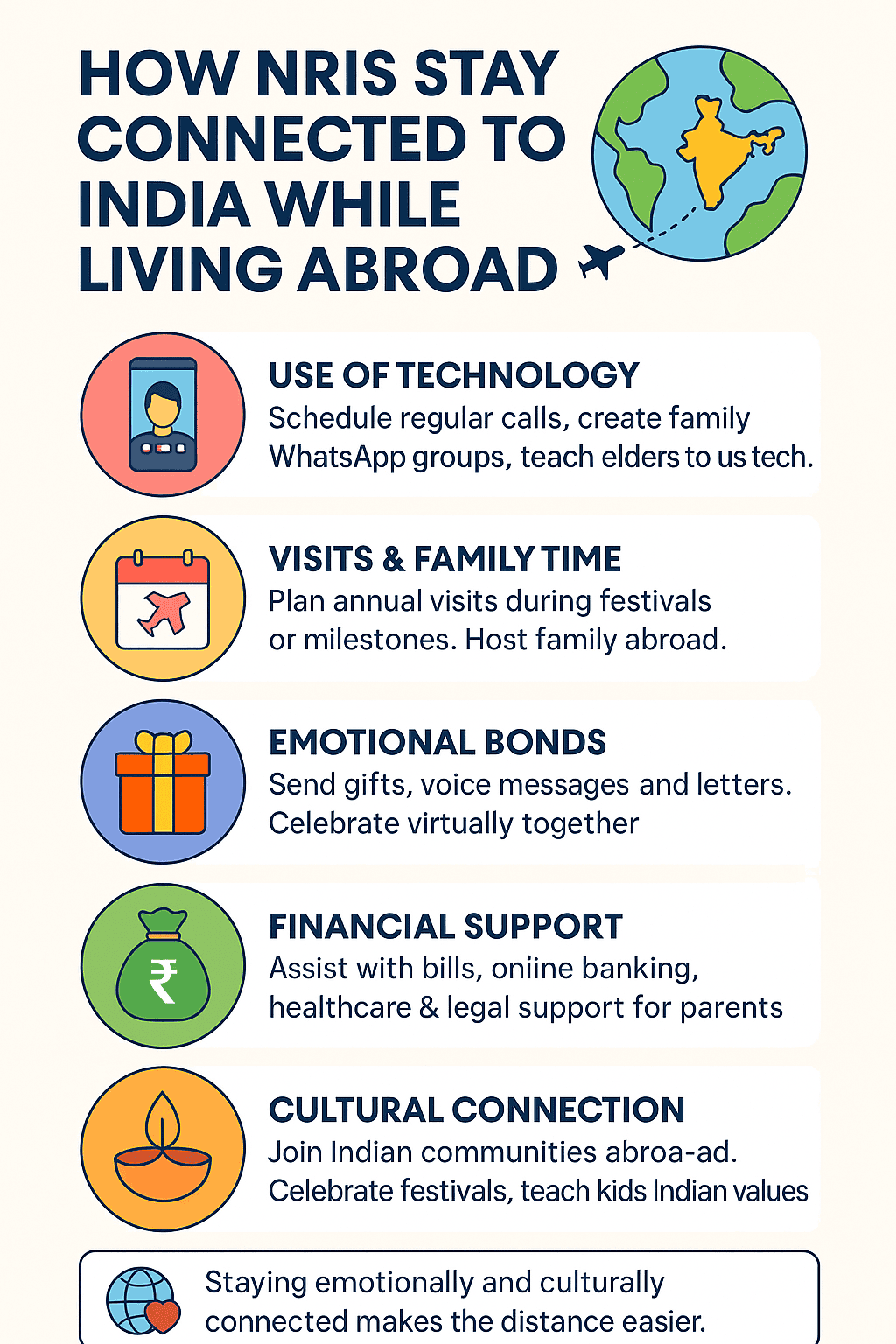 Best Ways NRIs Stay Connected to India Best Ways NRIs Stay Connected to India